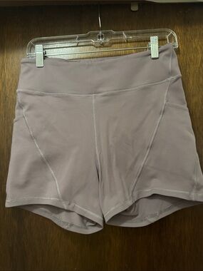 Lululemon Women’s High-Waist Dusty Lavender Active Shorts